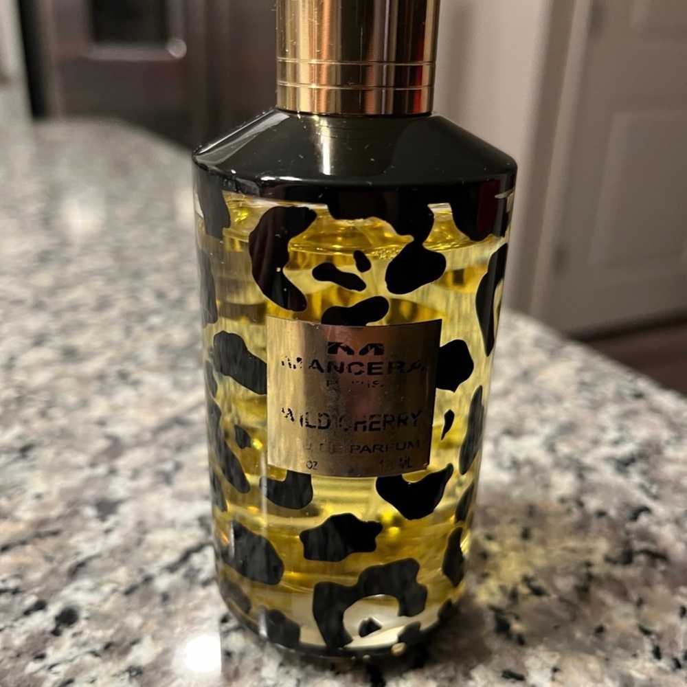 Mancera Wild Cherry Perfume - Black and Gold
